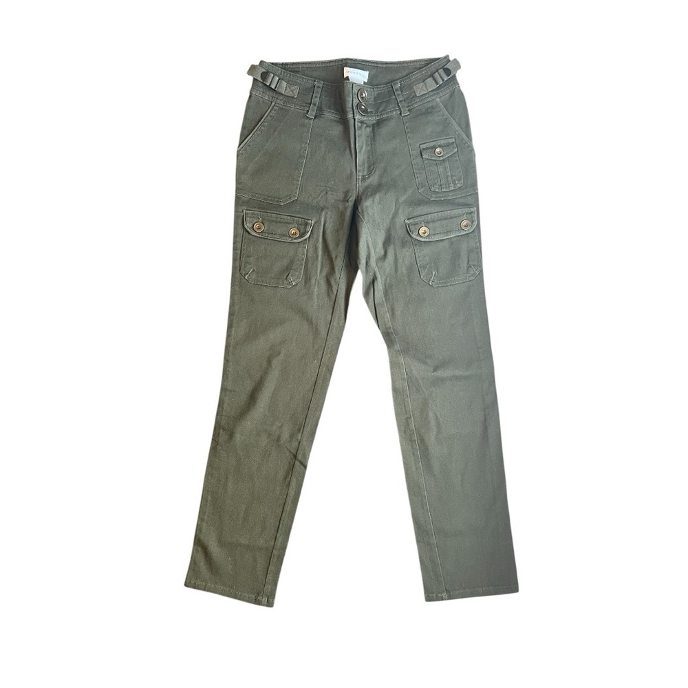 NWT Monroe & Main Olive Green Utility Cargo Pants Size 6